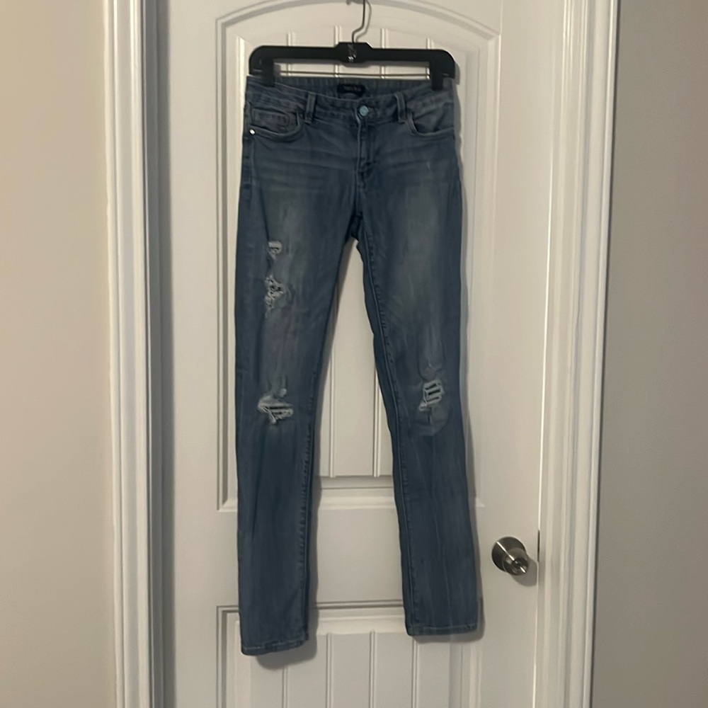 White House Black Market slim jeans.